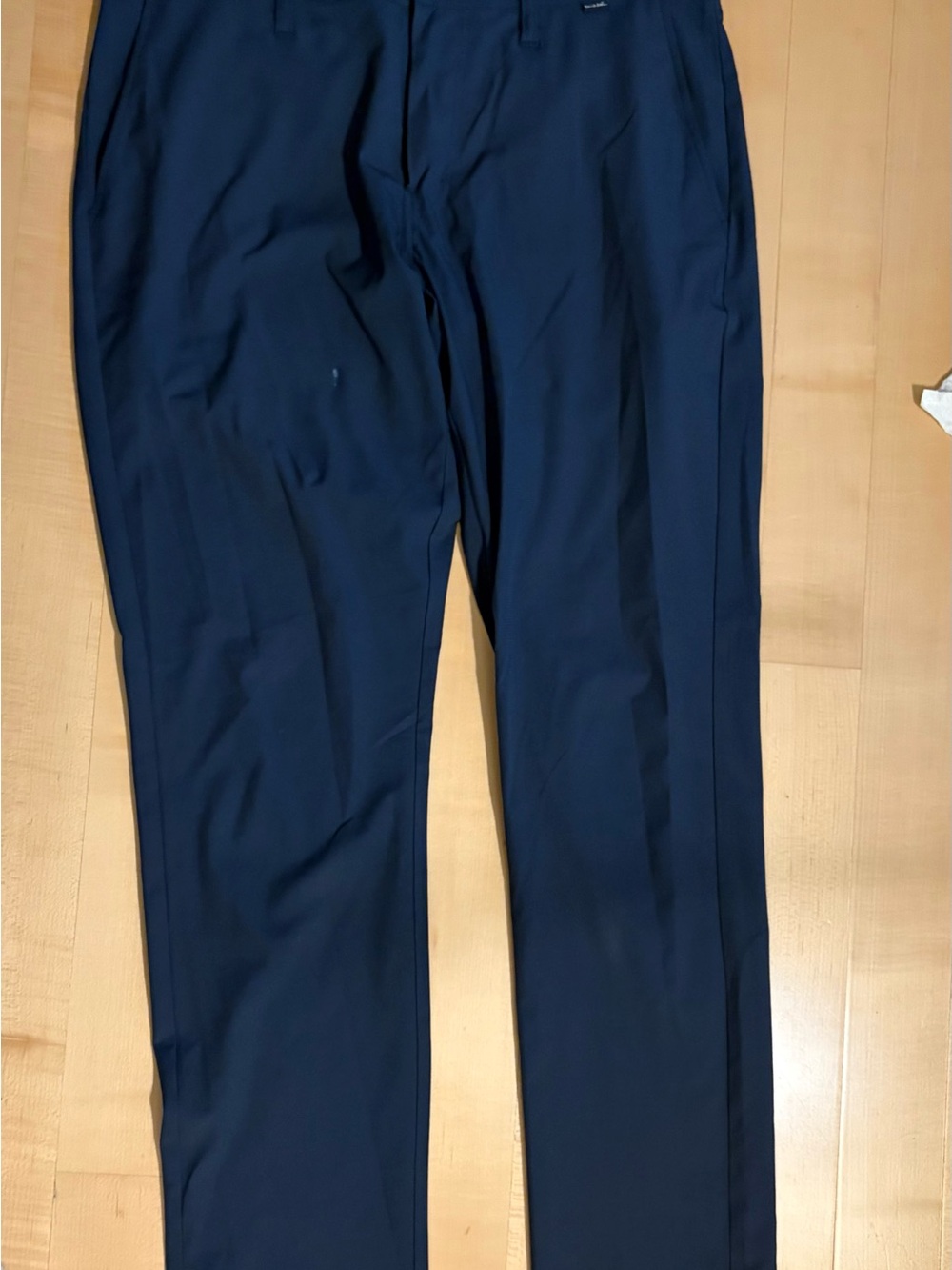 TravisMathew Navy Straight Dress Pants